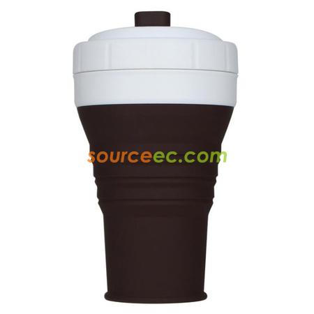 Customization 450ML Silicone Collapsible Coffee Cup Promotional Products