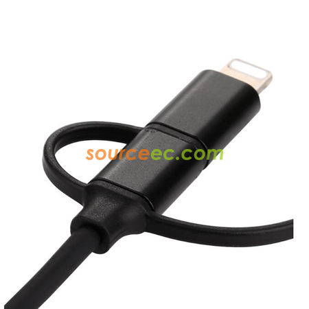 Customization 3 In 1 USB Charging Cable Promotional Products