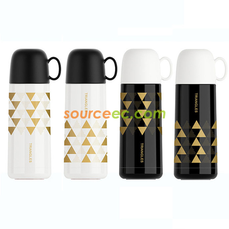 Customization 350ML Triangles Thermal Mug Promotional Products