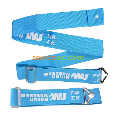 Customization Metal Buckle Luggage Strap Promotional Products