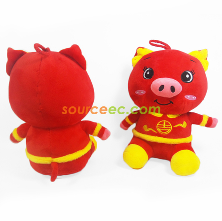 Customization Lucky Piggy Doll Promotional Products