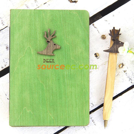 Customization Wooden Notebook Promotional Products