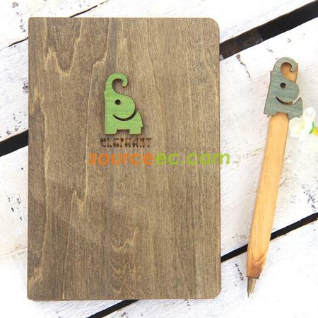 Customization Wooden Notebook Promotional Products