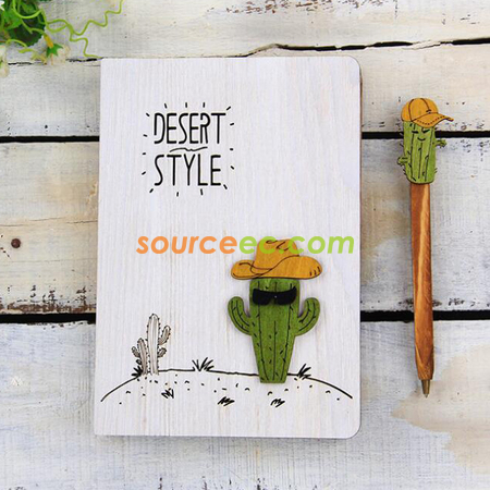 Customization Wooden Notebook Promotional Products