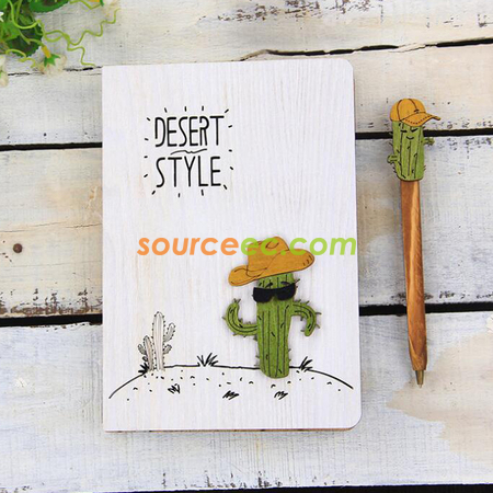 Customization Wooden Notebook Promotional Products