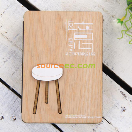 Customization Wooden Notebook Promotional Products