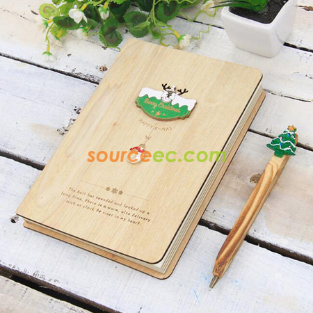 Customization Wooden Notebook Promotional Products