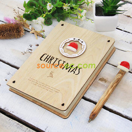 Customization Wooden Notebook Promotional Products