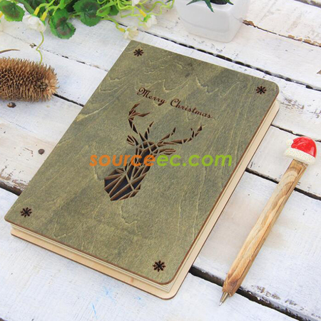 Customization Wooden Notebook Promotional Products