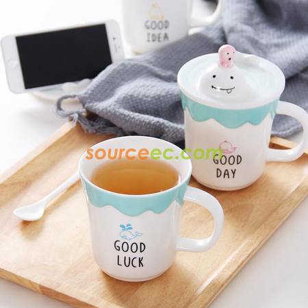 Customization Mobile Phone Holder Ceramic Cup Promotional Products