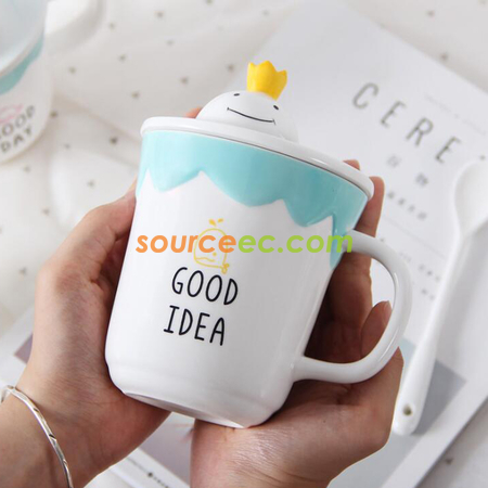 Customization Mobile Phone Holder Ceramic Cup Promotional Products