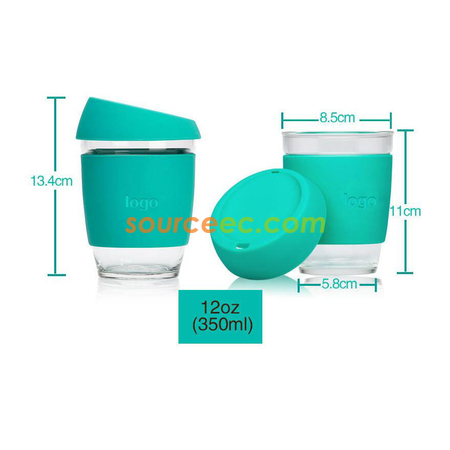 Customization Glass Coffee Cup Promotional Products