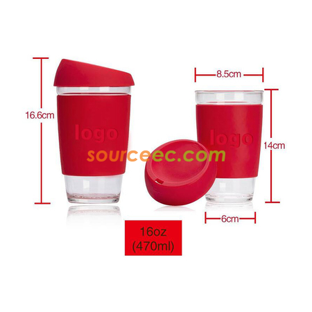 Customization Glass Coffee Cup Promotional Products