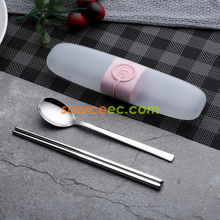 Customization Cutlery Set with Polyester Bag Promotional Products