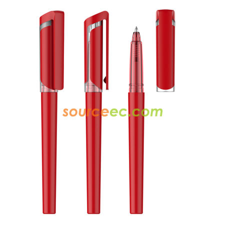 Customization Plastic Pen with Cap Promotional Products