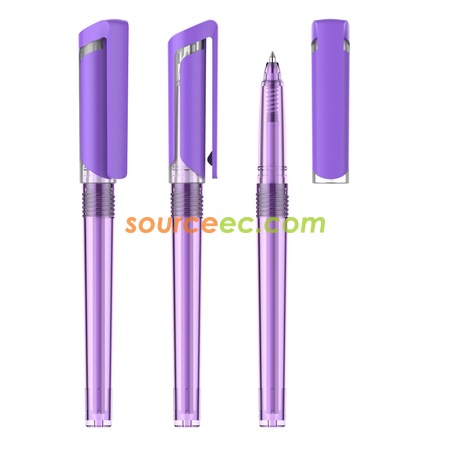 Customization Plastic Pen with Cap Promotional Products