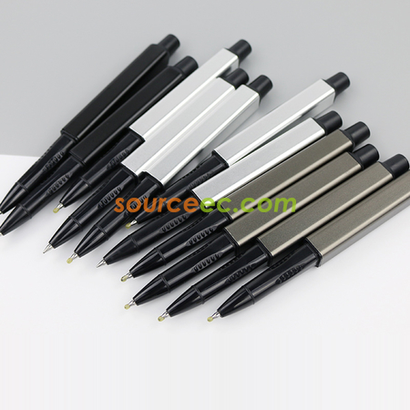 Customization Metal Gel Pen with Cap Promotional Products