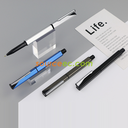 Customization Metal Gel Pen with Cap Promotional Products