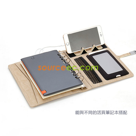 Customization Slim Power Bank For Loose-leaf Notebook Promotional Products
