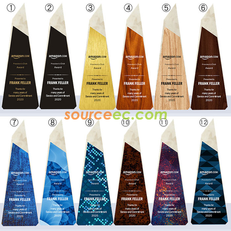 Customization Marble Crystal Trophy Promotional Products