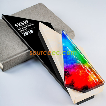 Customization Marble Crystal Trophy Promotional Products