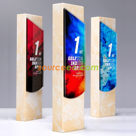 Customization Marble Crystal Trophy Promotional Products