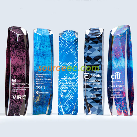 Customization Crystal Trophy Promotional Products