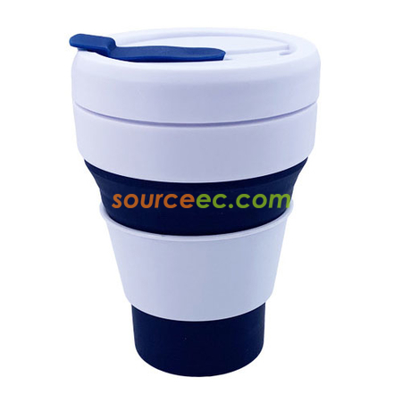 Customization Silicone Collapsible Coffee Cup Promotional Products