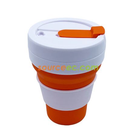 Customization Silicone Collapsible Coffee Cup Promotional Products