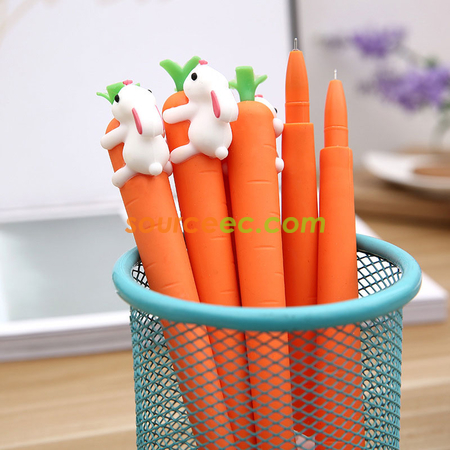 Customization Rabbit Carrot Advertising Pen Promotional Products