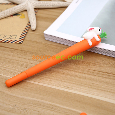Customization Rabbit Carrot Advertising Pen Promotional Products