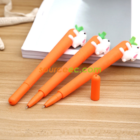 Customization Rabbit Carrot Advertising Pen Promotional Products