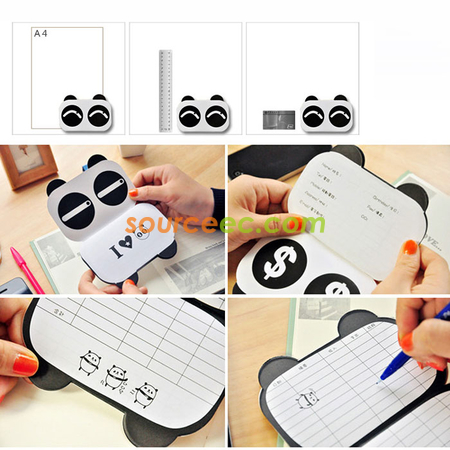 Customization Panda Mini Notebook Promotional Products