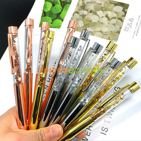 Customization Quicksand Metal Pen Promotional Products