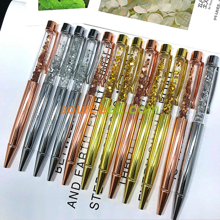 Customization Quicksand Metal Pen Promotional Products