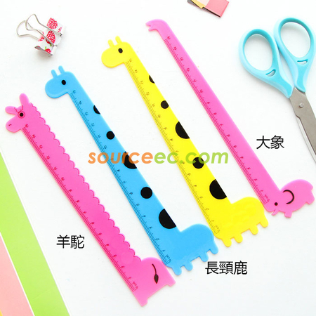 Customization Animal Ruler Promotional Products
