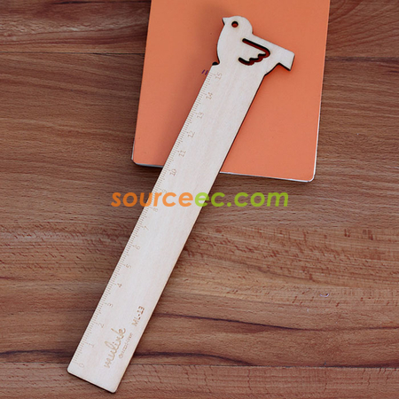 Customization Animal Wooden Ruler Promotional Products
