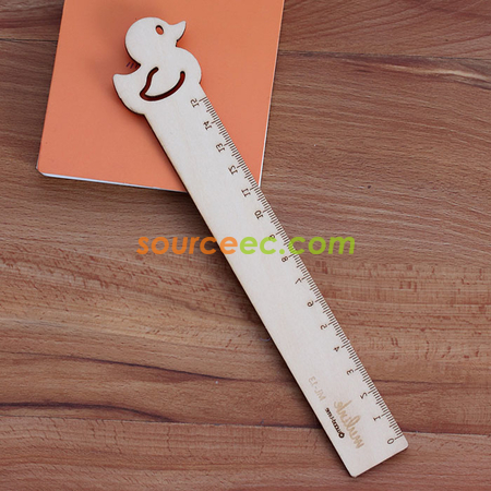Customization Animal Wooden Ruler Promotional Products