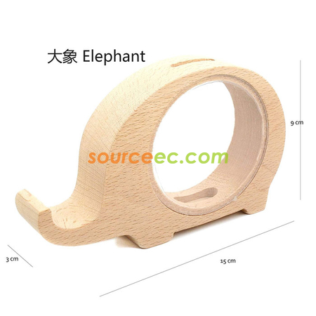 Customization Transparent Animal Piggy Bank Promotional Products