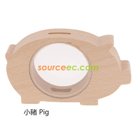 Customization Transparent Animal Piggy Bank Promotional Products