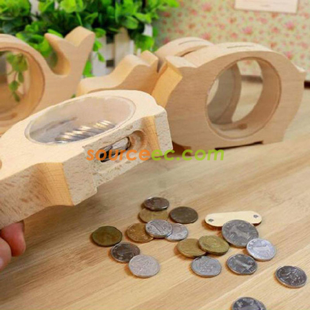Customization Transparent Animal Piggy Bank Promotional Products