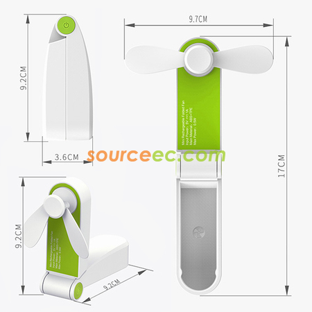Customization USB Mini Folding Fan Promotional Products