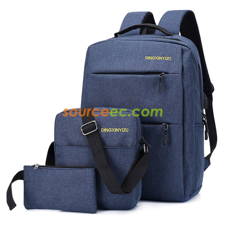 Customization Backpack Set (Include 3 Parts) Promotional Products
