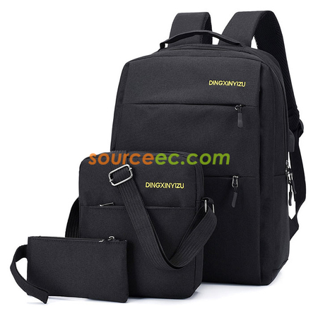 Customization Backpack Set (Include 3 Parts) Promotional Products
