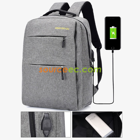Customization Backpack Set (Include 3 Parts) Promotional Products