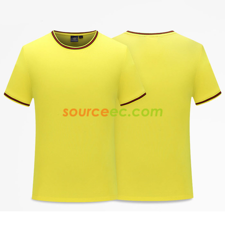 Customization Threaded Collar T Shirt Promotional Products