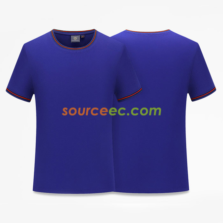 Customization Threaded Collar T Shirt Promotional Products