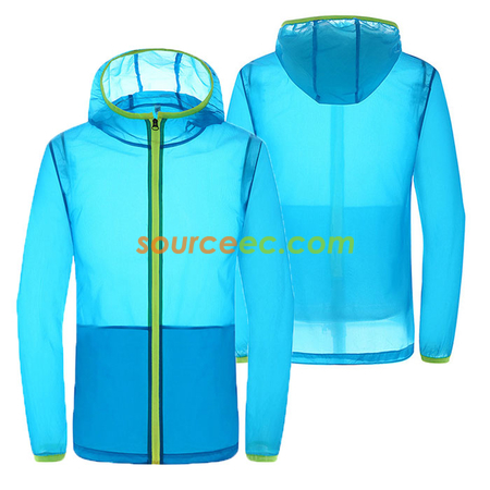 Customization Ultrathin Breathable Windbreaker Coat Promotional Products