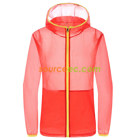 Customization Ultrathin Breathable Windbreaker Coat Promotional Products