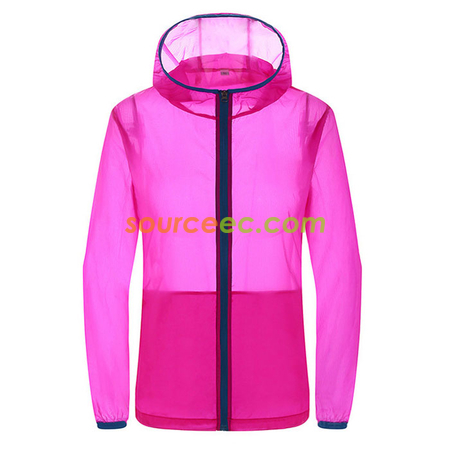 Customization Ultrathin Breathable Windbreaker Coat Promotional Products